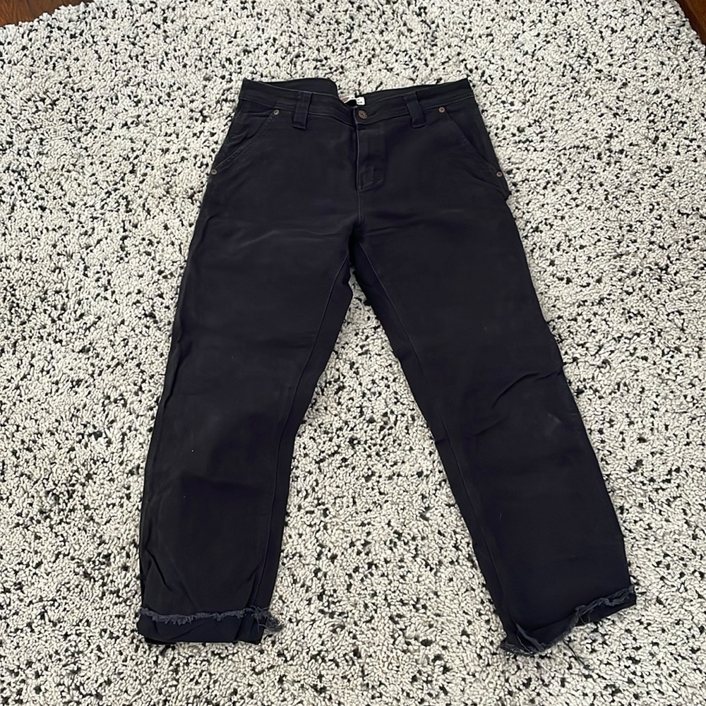Black Dickies women’s workwear cargo pant - size 8 regular